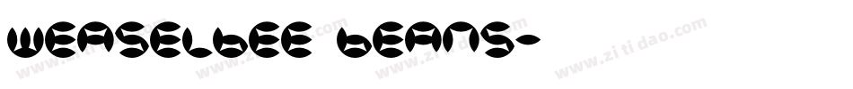 Weaselbee Beans字体转换